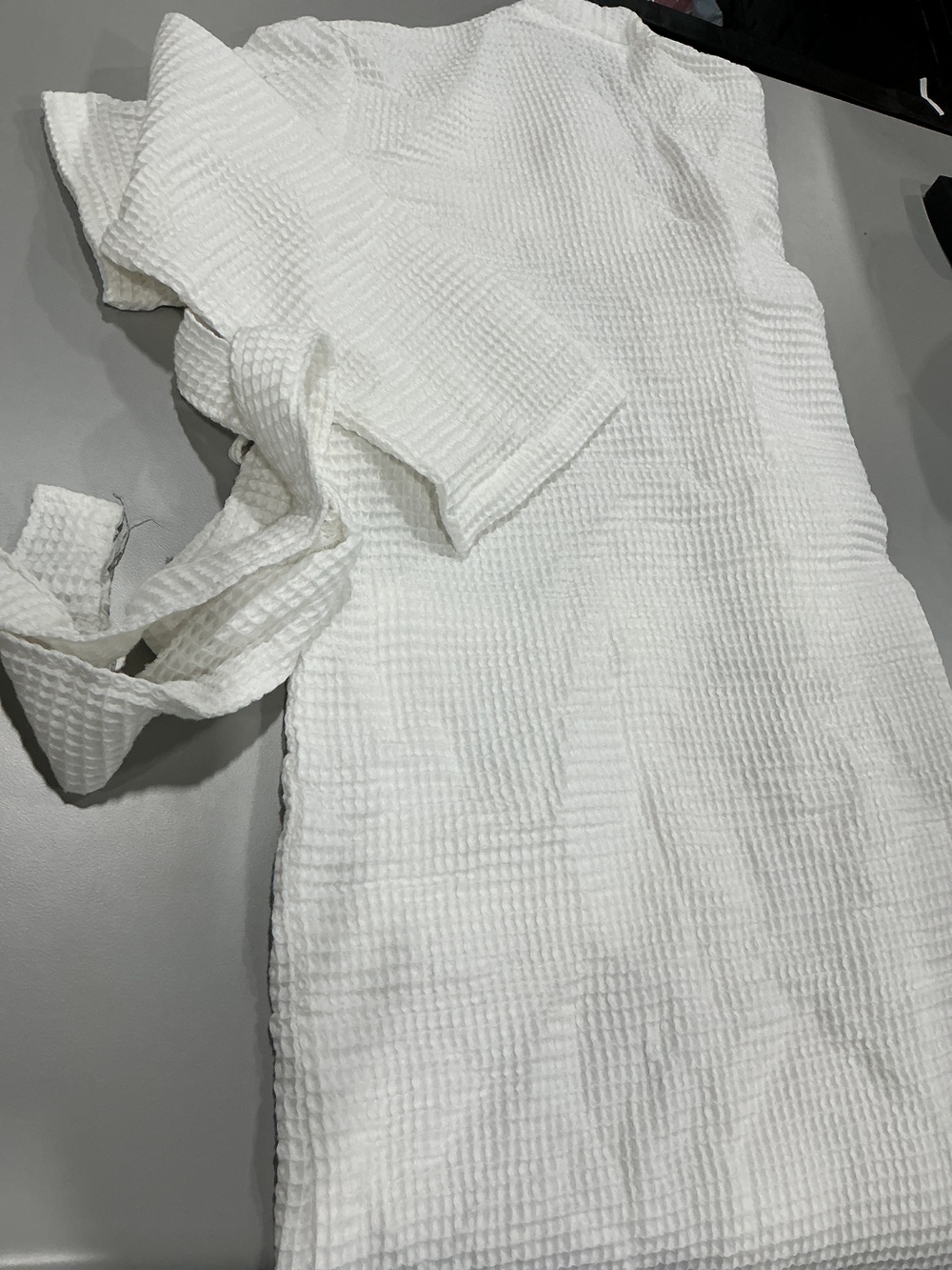 Organic Turkish Waffle Robe - Picture 2 of 3